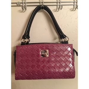 Miche bag with purple cover
